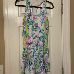 Lilly Pulitzer Racerback Floral Mini Dress
